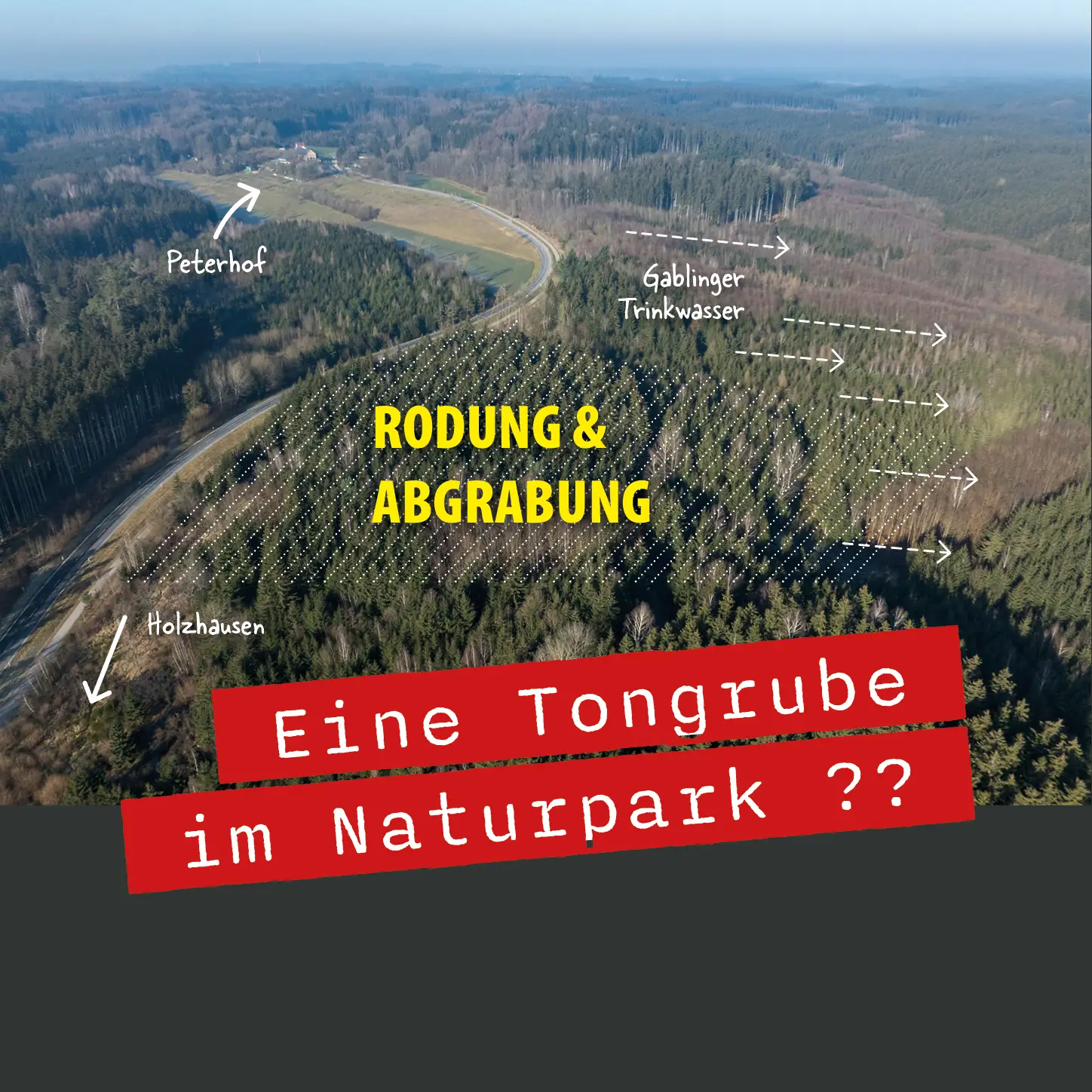 Keine Tongrube im Naturpark
